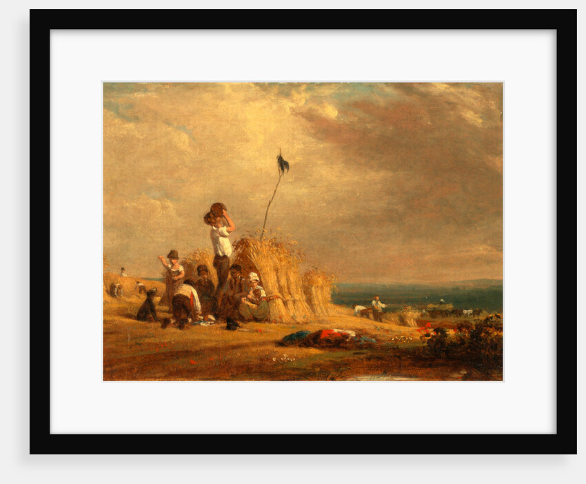 Mid-Day Rest, Harvest by William Frederick Witherington