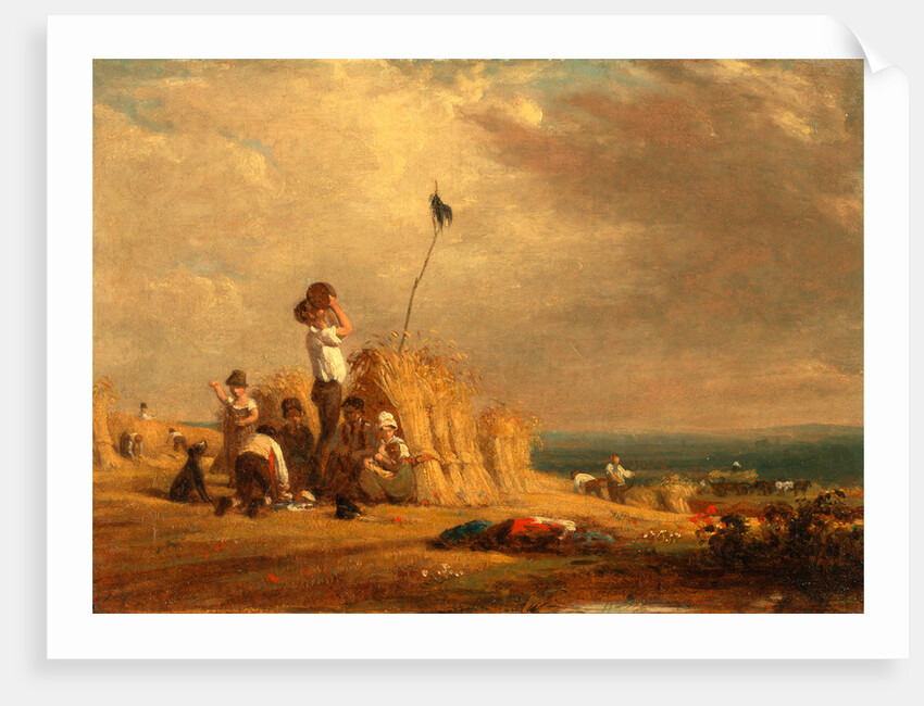 Mid-Day Rest, Harvest by William Frederick Witherington