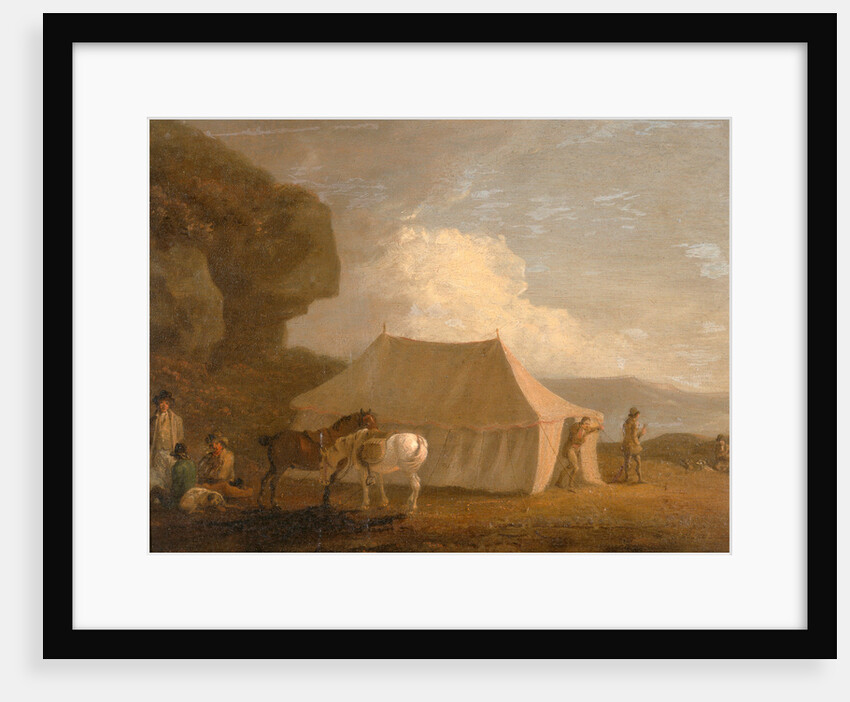 The Shooting Party by Julius Caesar Ibbetson