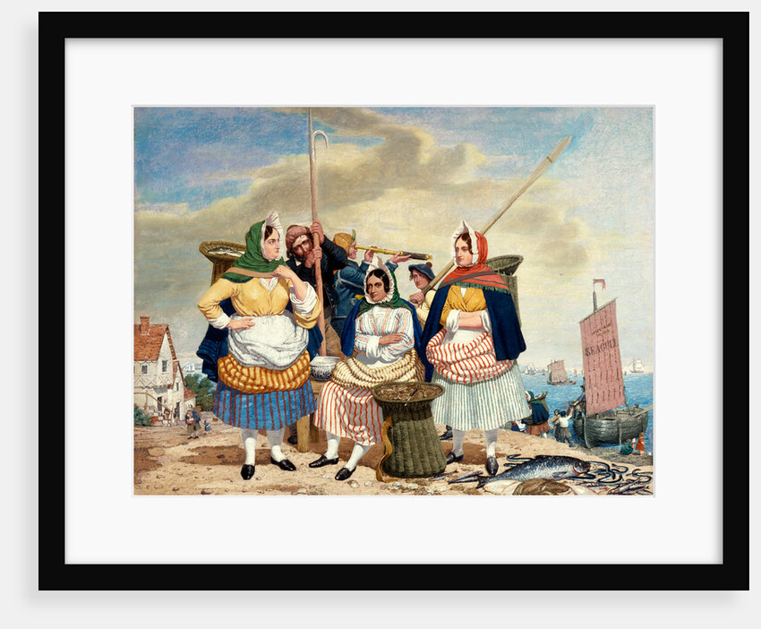 Fish Market by the Sea by Richard Dadd