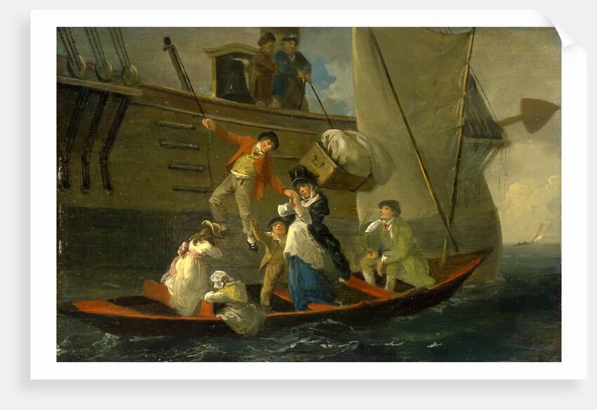 A Married Sailor's Adieu by Julius Caesar Ibbetson