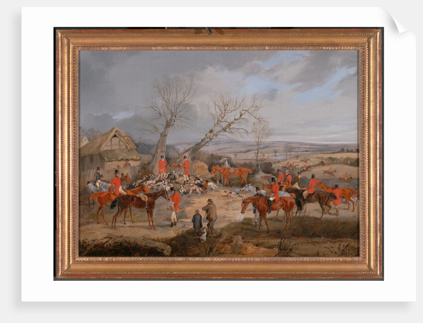 Hunting Scene: The Kill The Belvoir Hunt: The Death by Henry Thomas Alken