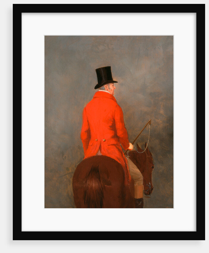 Portrait of Thomas Cholmondeley, 1st Lord Delamere, on His Hunter by Henry Calvert