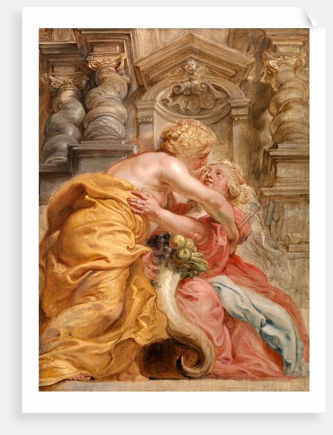 Peace Embracing Plenty by Sir Peter Paul Rubens