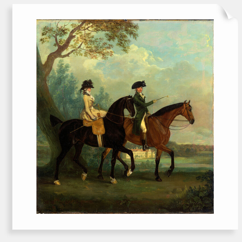 Marcia Pitt and Her Brother George Pitt by Thomas Gooch