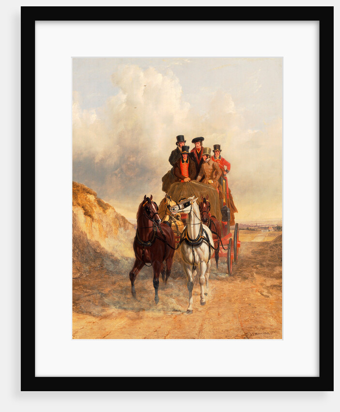 The Royal Mail Coach on the Road by John Frederick Herring