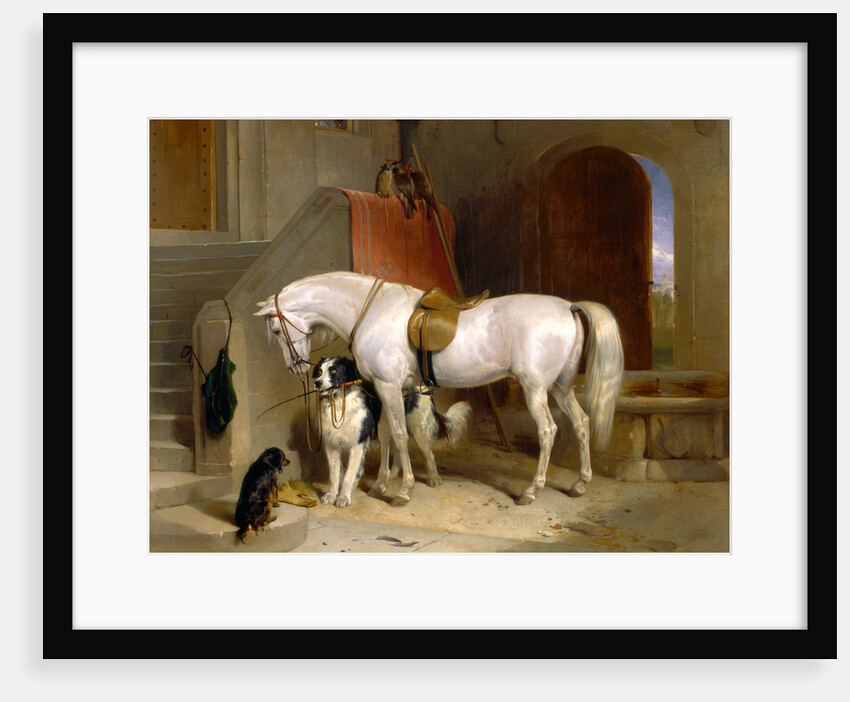Favourites, the Property of H.R.H. Prince George of Cambridge by Sir Edwin Henry Landseer