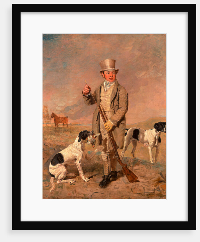 Portrait of a Sportsman, Possibly Richard Prince by Benjamin Marshall