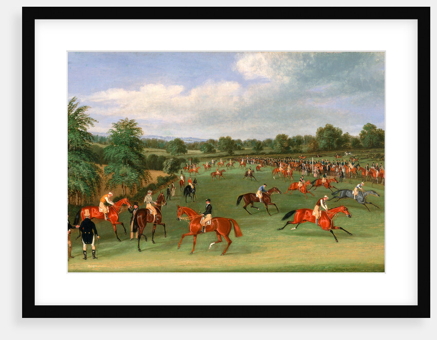 Epsom Races: Preparing to Start by James Pollard