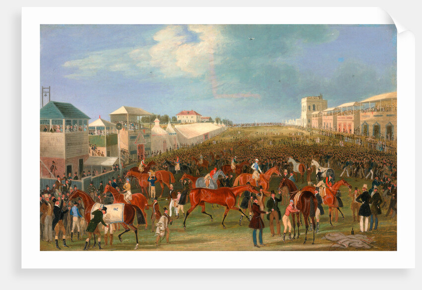 Epsom Races: The Race Over by James Pollard