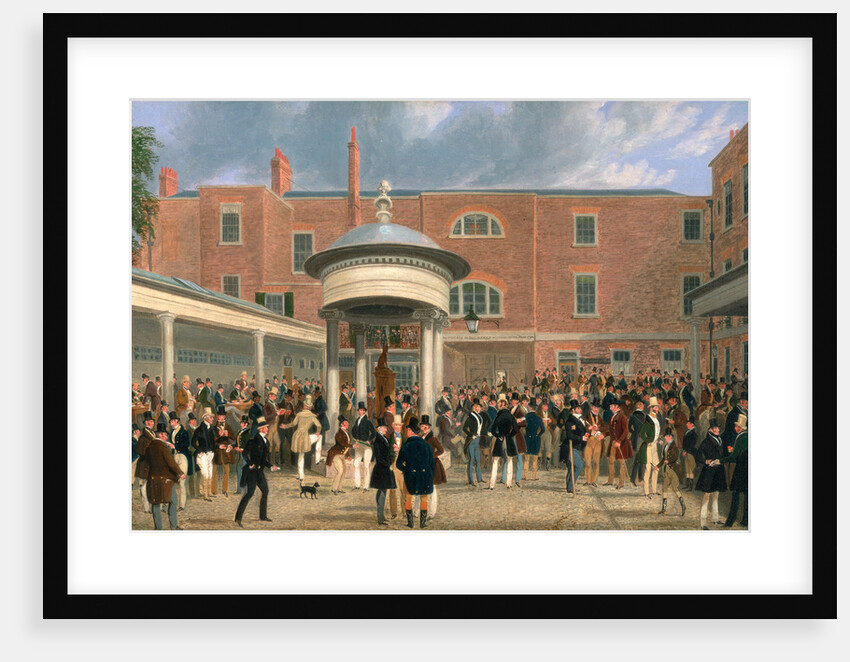 Epsom Races: Settling Day at Tattersalls by James Pollard