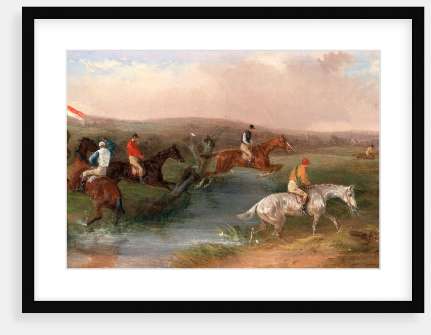 Steeplechasing: The Hurdle by William J. Shayer