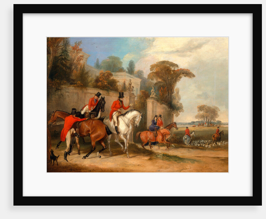 Bachelor's Hall: The Meet by Calcraft Turner