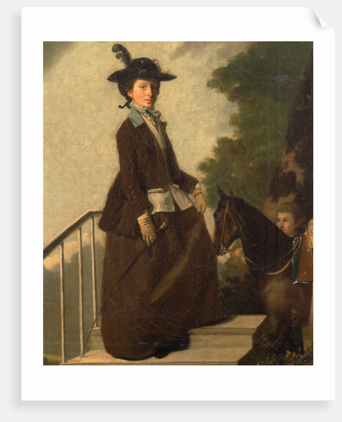 Elizabeth Bridgman, Sister of the Artist by Henry Walton