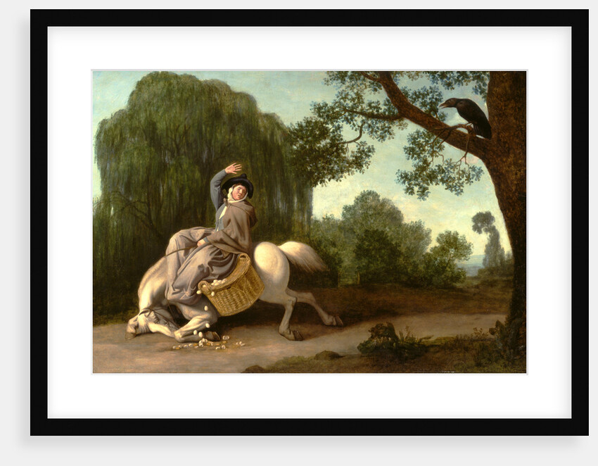 The Farmer's Wife and the Raven by George Stubbs