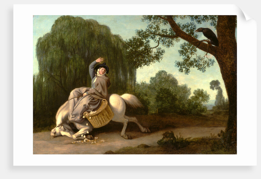 The Farmer's Wife and the Raven by George Stubbs