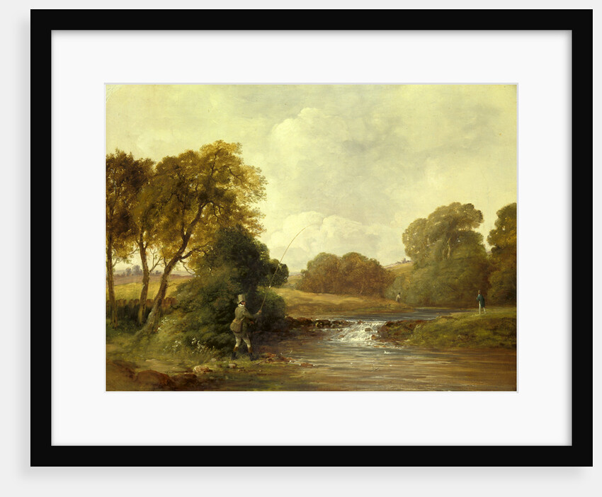 Fishing: Playing a Fish, William Jones by William Jones