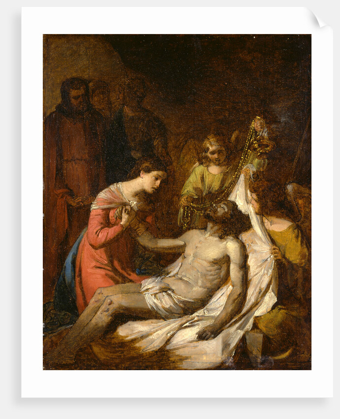 Study of the Lamentation on the Dead Christ by Benjamin West