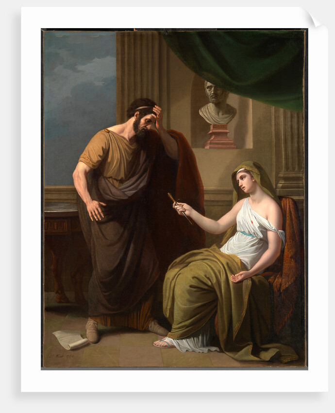 Paetus and Arria Non Dolet, Paetus and Arria by Benjamin West