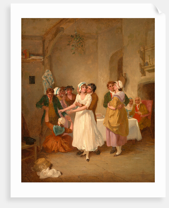 The Mistletoe Bough by Francis Wheatley