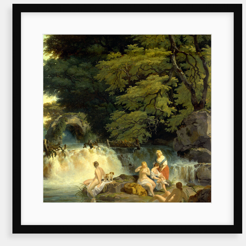 The Salmon Leap by Francis Wheatley