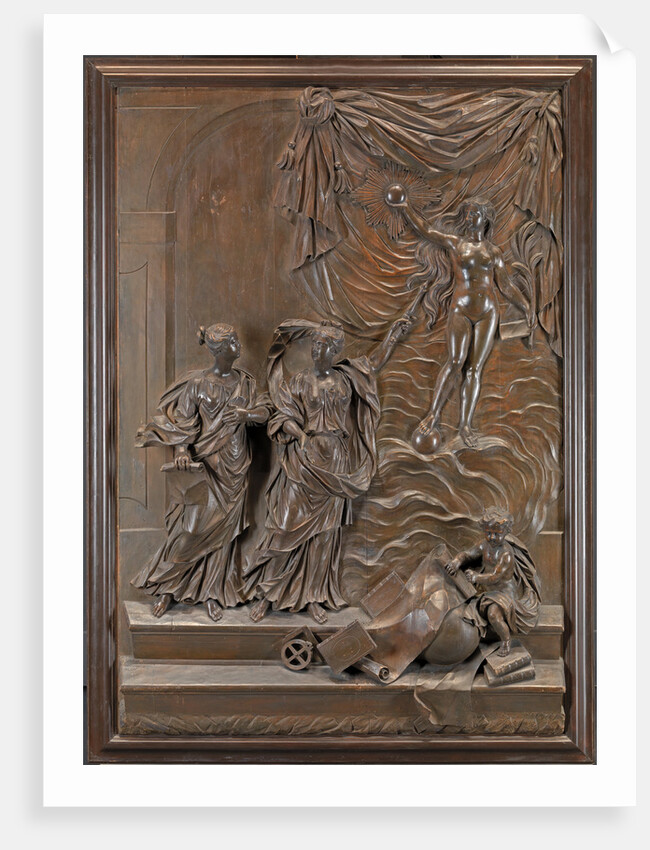 The Stowe Reliefs: Allegorical scene, possibly Truth revealing herself to the Liberal Arts by Michael Chuke