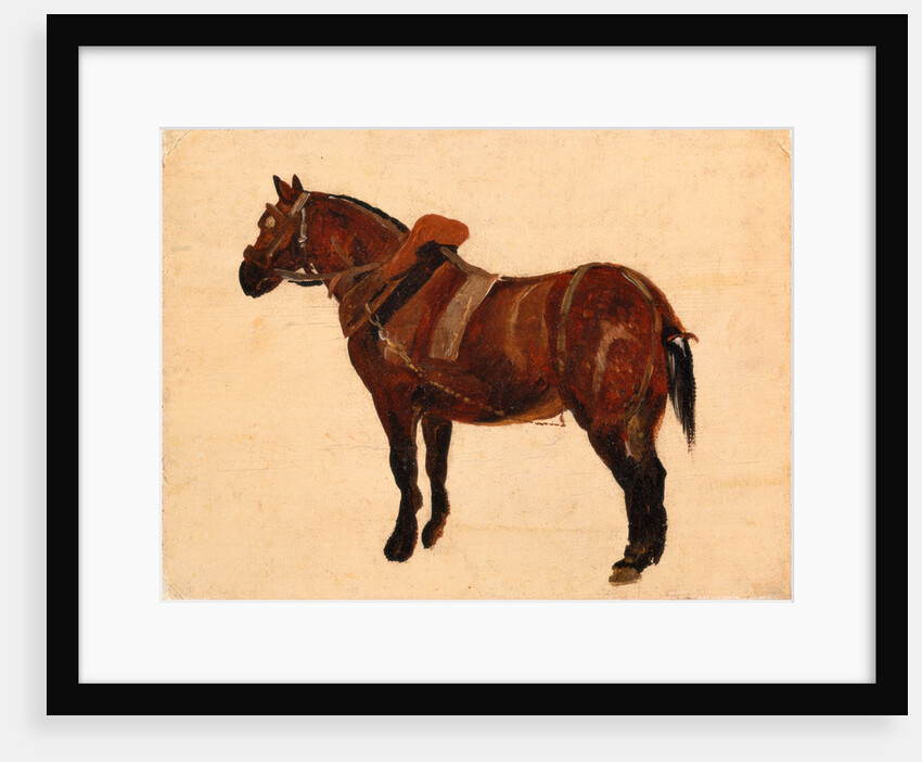 Study of a Working Horse by Thomas Sidney Cooper