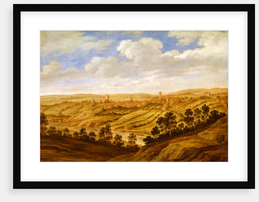 Richmond Castle, Yorkshire by Alexander Keirincx