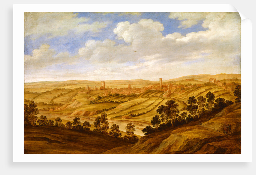 Richmond Castle, Yorkshire by Alexander Keirincx