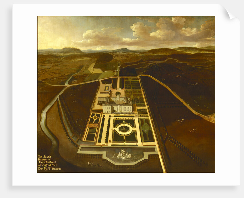 South Prospect of Hampton Court, Herefordshire by John Stevens