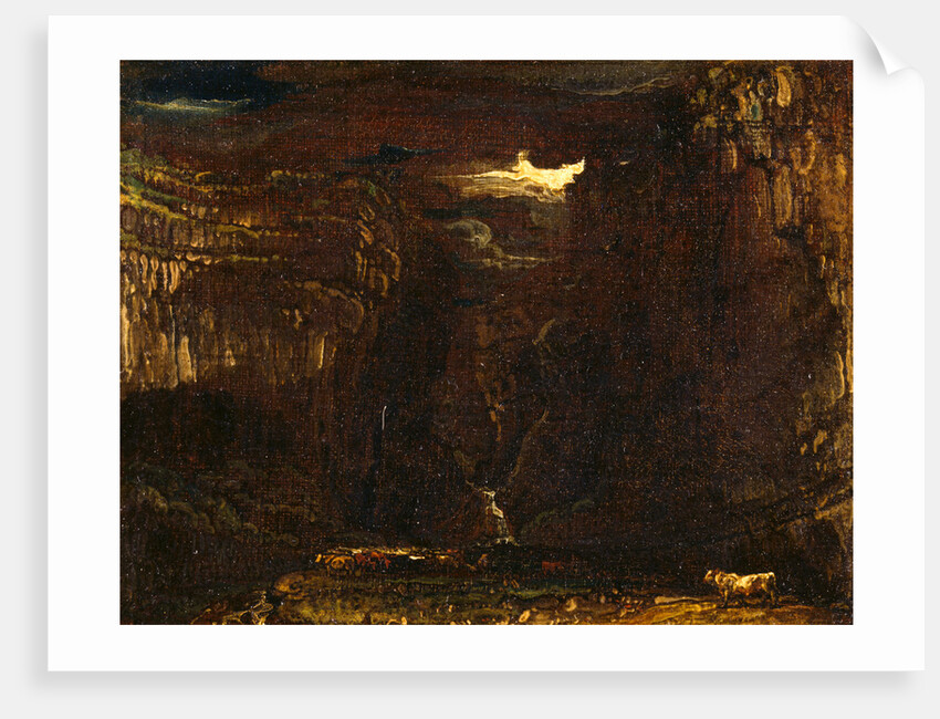 Sketch for 'Gordale Scar' by James Ward
