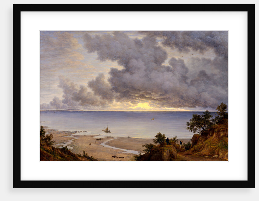Sandown Bay, from near Shanklin Chine, Isle of Wight View from Shanklin, Isle of Wight by John Glover