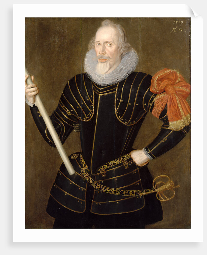 Portrait of a Man An Unknown Military Commander, Aged 60 by The Elder