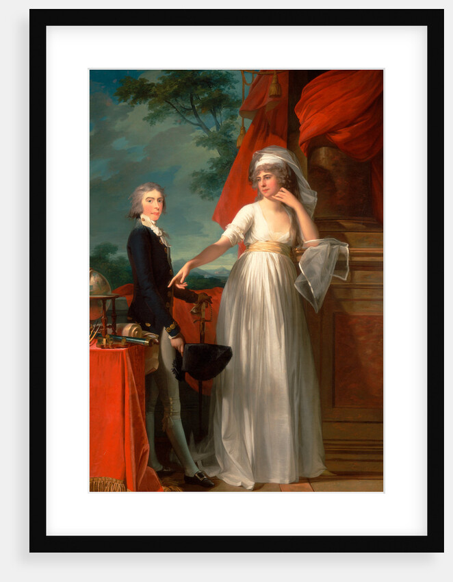 Margaret Callander and Her Son James Kearney by Jean Laurent Mosnier