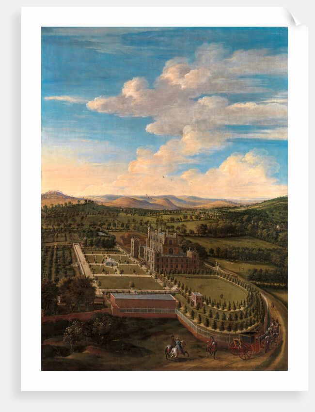 Wollaton Hall and Park, Nottinghamshire by Jan Siberechts