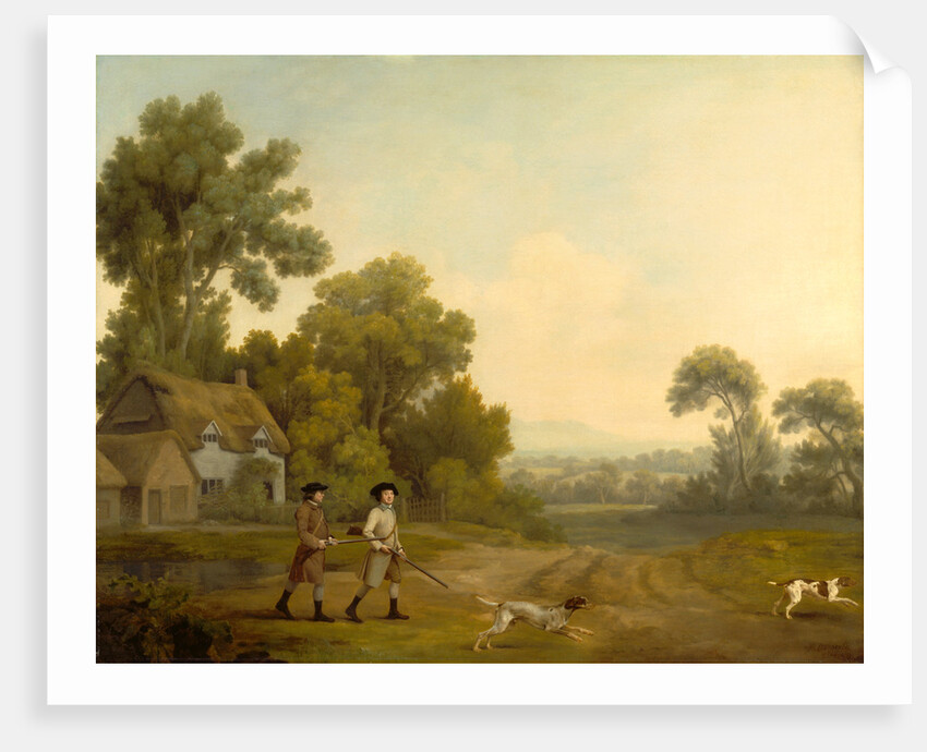 Two Gentlemen Going a Shooting Two Gentlemen out Shooting by George Stubbs