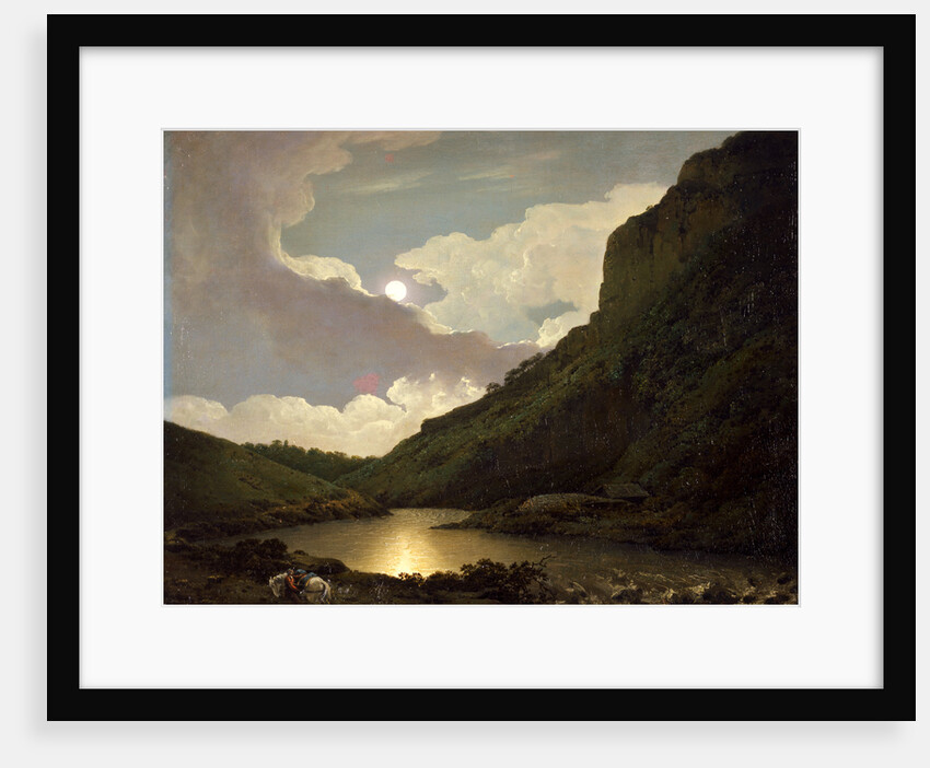 Matlock Tor by Moonlight by Joseph Wright of Derby
