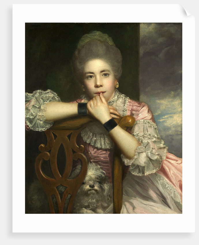 Mrs. Abington as Miss Prue in 'Love for Love' by William Congreve by Sir Joshua Reynolds