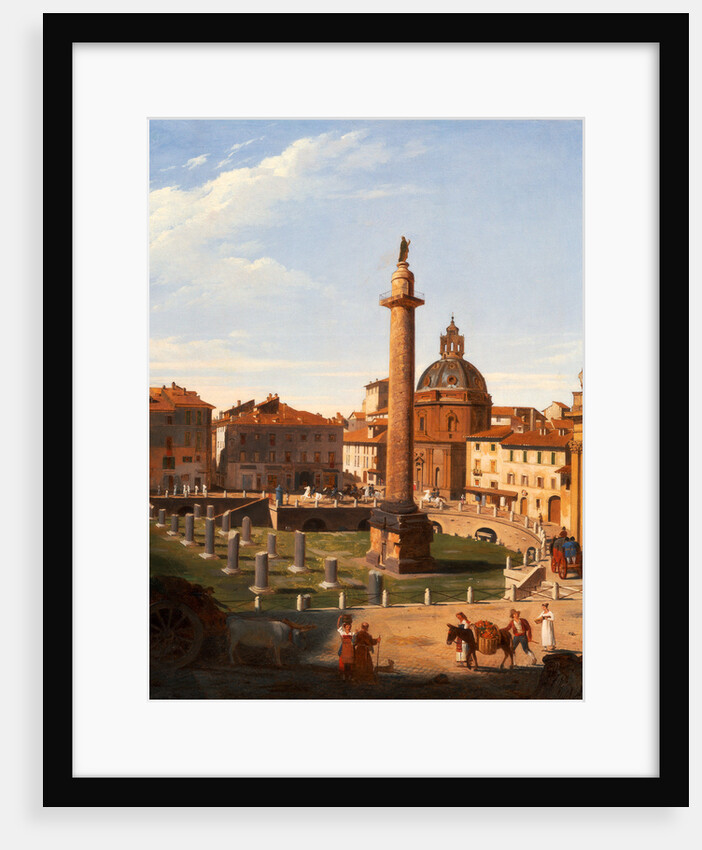 A View of Trajan's Forum, Rome by Italy Charles Lock Eastlake
