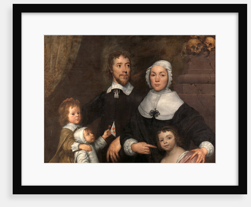 Portrait of a Family, Probably that of Richard Streatfeild by William Dobson