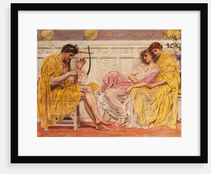 A Musician by Albert Joseph Moore