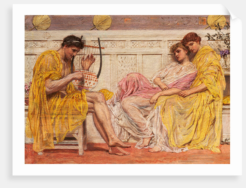A Musician by Albert Joseph Moore