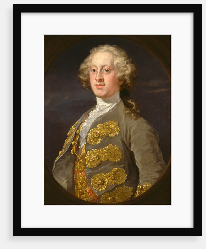 William Cavendish, Marquess of Hartington, Later 4th Duke of Devonshire by William Hogarth