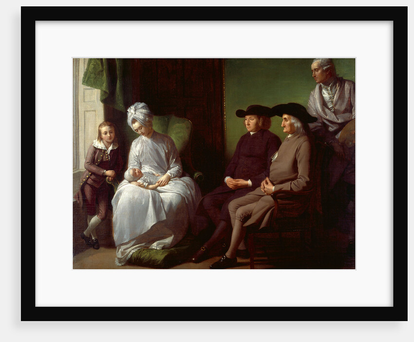 The Artist and His Family by Benjamin West