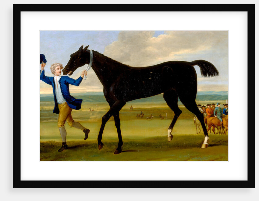 The Duke of Rutland's Bonny Black by John Wootton