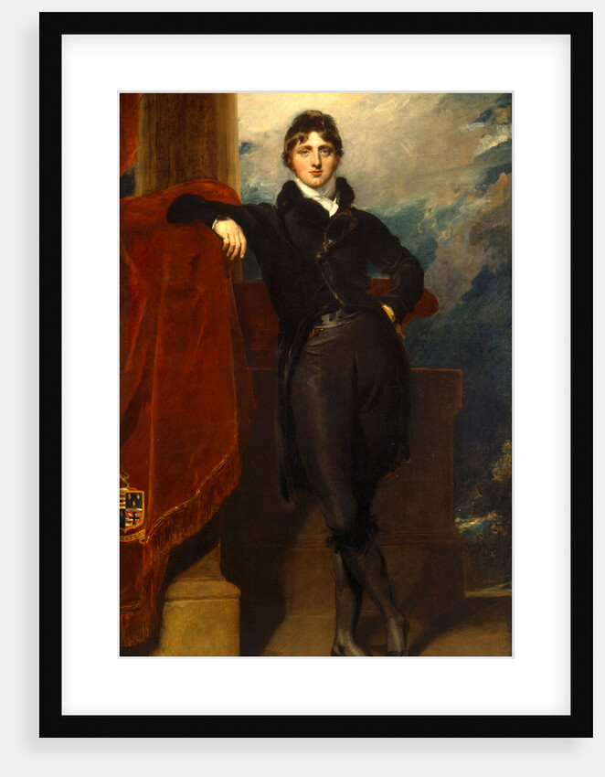 Lord Granville Leveson-Gower, later 1st Earl Granville by Sir Thomas Lawrence