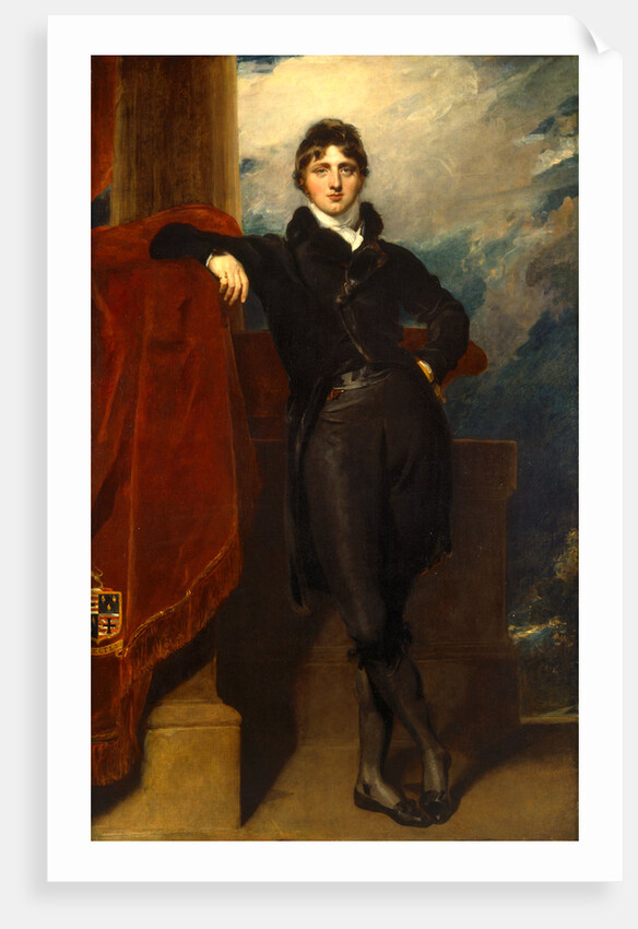 Lord Granville Leveson-Gower, later 1st Earl Granville by Sir Thomas Lawrence