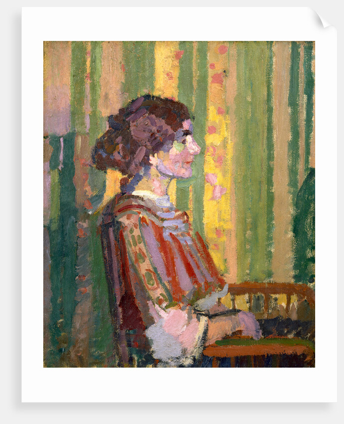 Stanislawa de Karlowska (Mrs Robert Bevan) by Harold Gilman