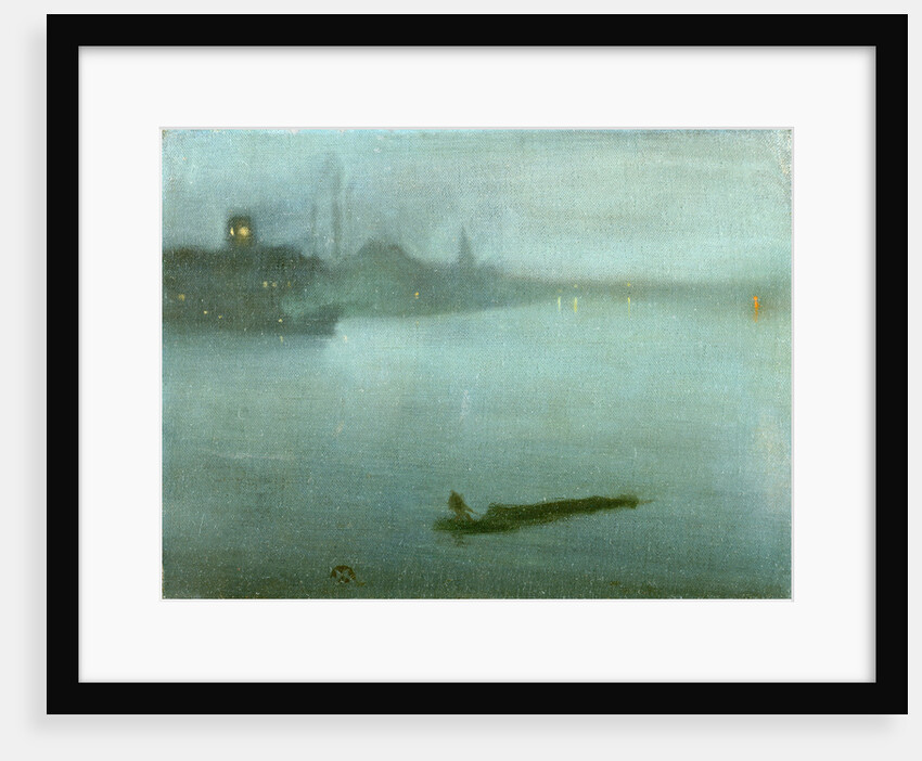 Nocturne in Blue and Silver by James McNeill Whistler