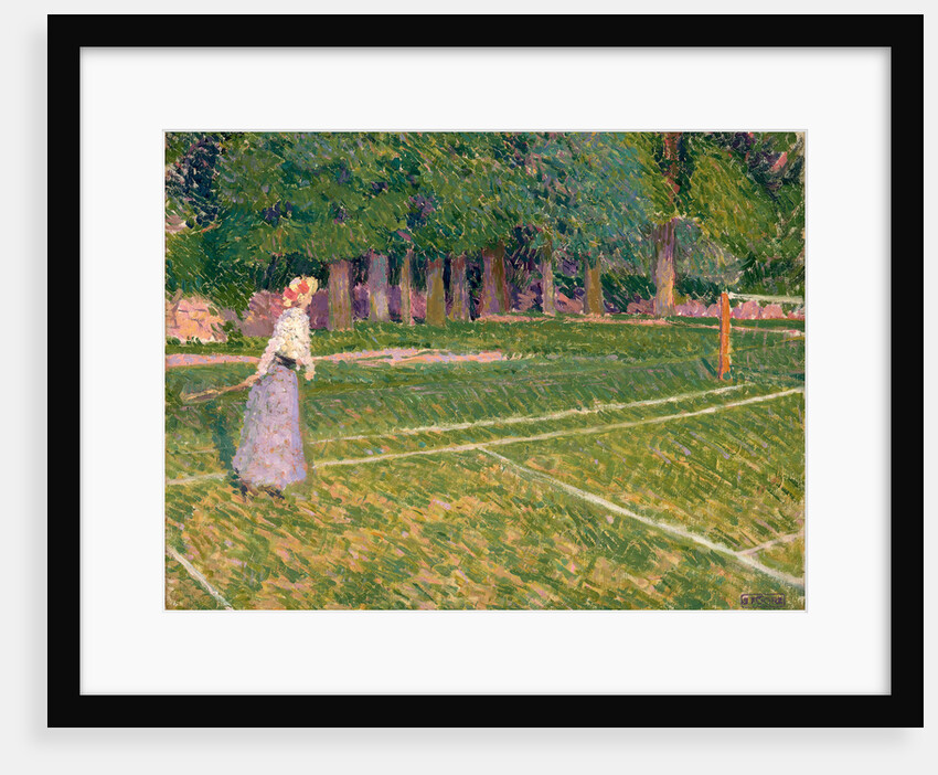 Tennis at Hertingfordbury by Spencer Frederick Gore